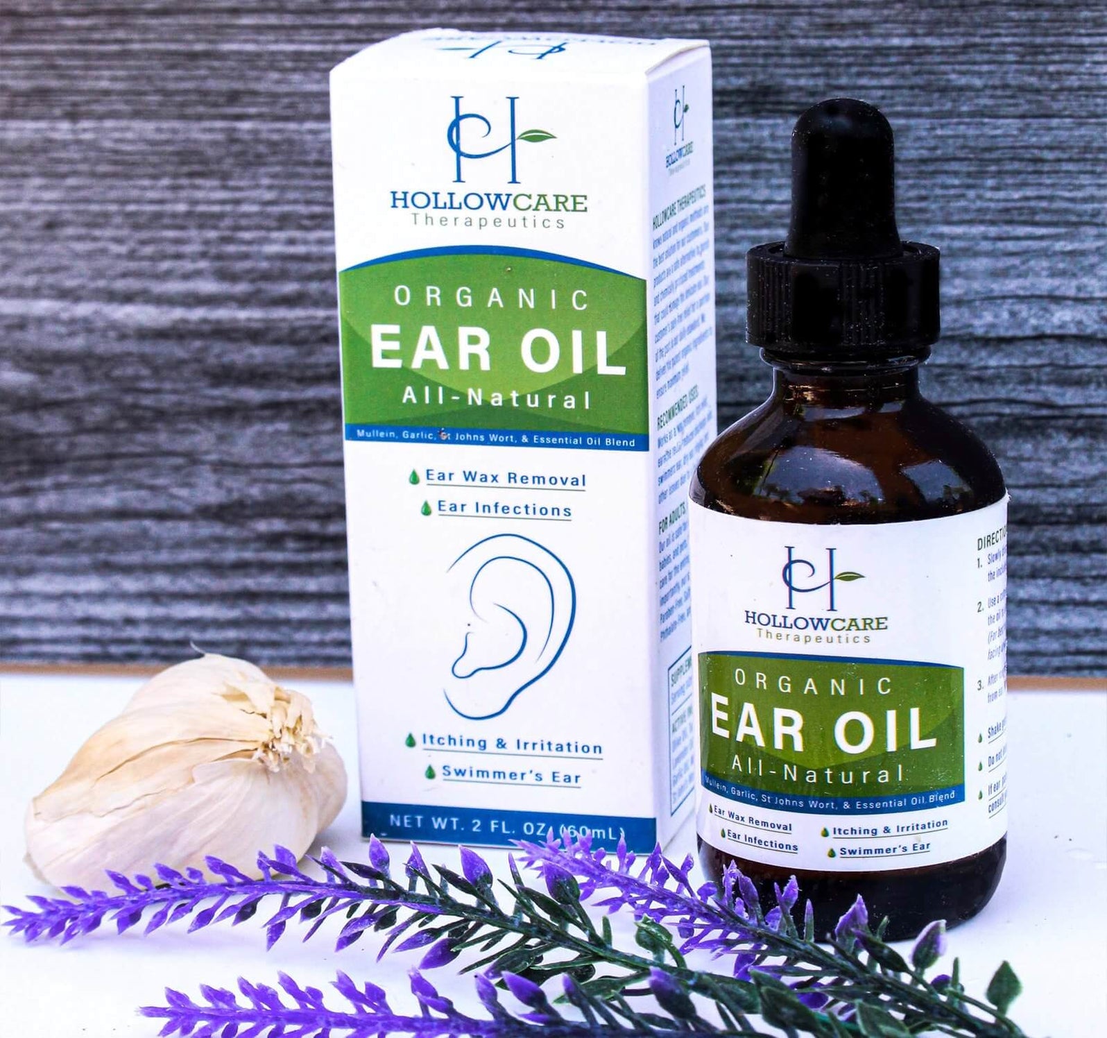 Ear Infection Oil Swimmer's Ear Treatments Wax Removal Oil HollowCare